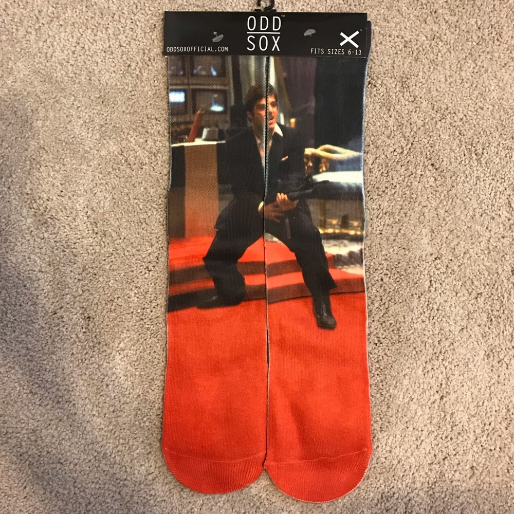 Scarface Movie My Little Friend Odd Sox